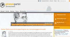 Desktop Screenshot of lu.piratenpartei.ch