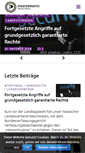 Mobile Screenshot of piratenpartei.de